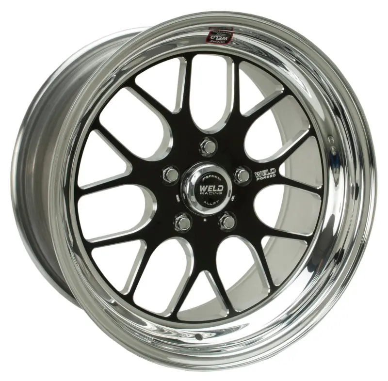 Weld S77 Black Low-Profile Wheel – 18X10 Inches, 5X4.5 Bolt Pattern, 3.2-Inch Backspace 1