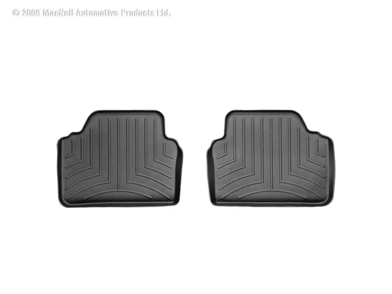 Weathertech Rear Floorliner For 2006–2012 Bmw 3-Series – Black, Custom Molded All-Weather Protection 1