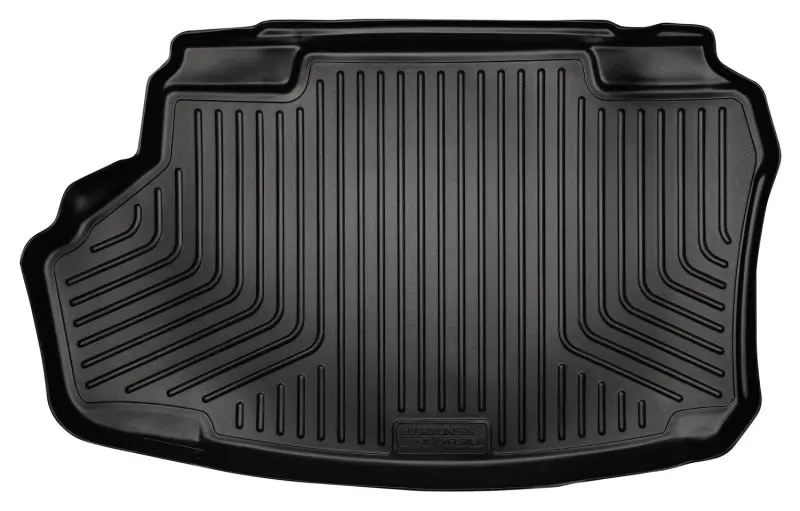 Husky Liners Weatherbeater Trunk Mat For 2012 Toyota Camry Hybrid – Heavy-Duty Black Liner 2