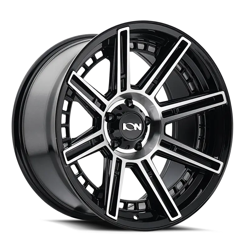 Ion Type 149 Black/Machined Wheel – 20X9", 6X139.7Mm Bolt Pattern, -12Mm Offset, 106.1Mm Hub Bore 1