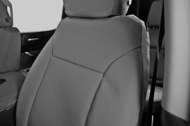 Covercraft Endura Precisionfit Seat Covers – Custom Front Row Fit For 2021–2024 Ford Bronco (Silver/Silver) 1