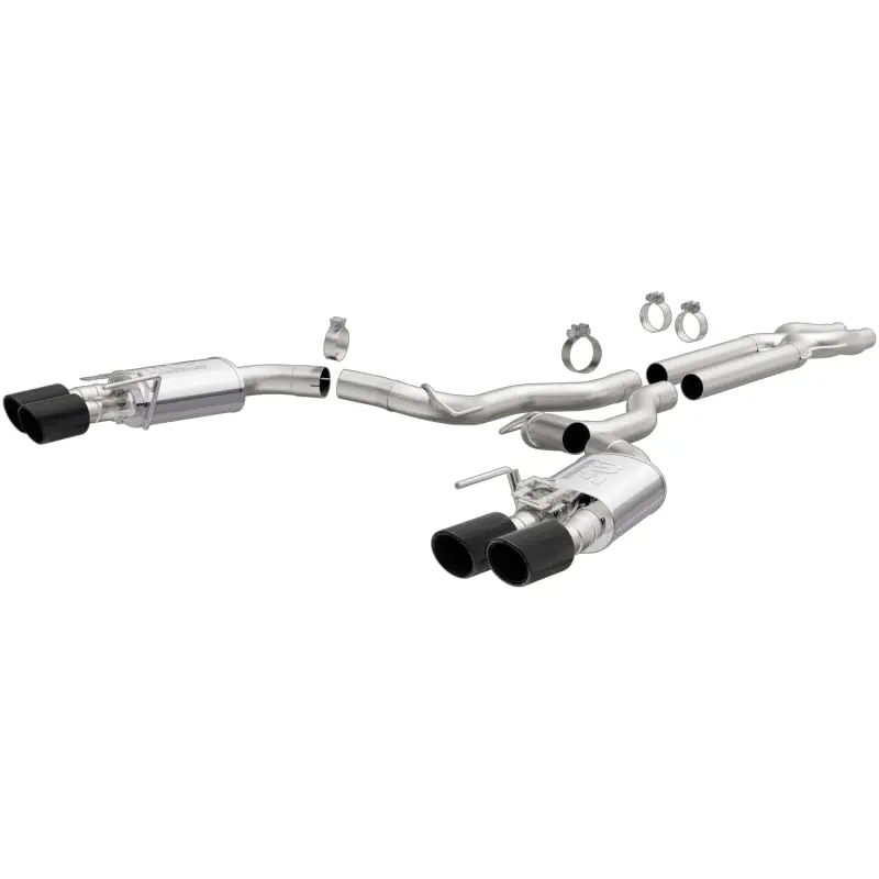 Magnaflow Cat-Back Exhaust With Carbon Fiber Tips – 2016 Ford Mustang Shelby Gt350/Gt350R 5.2L V8 1