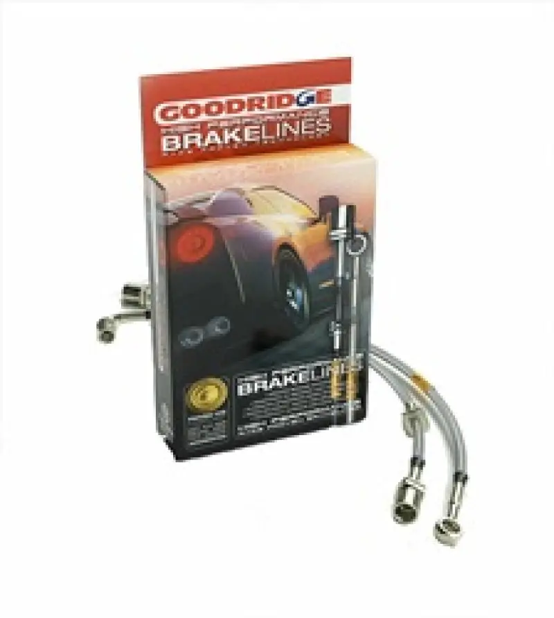 Goodridge Stainless Steel Brake Line Kit For 1981–1986 Audi Quattro Coupe (Gt) 2