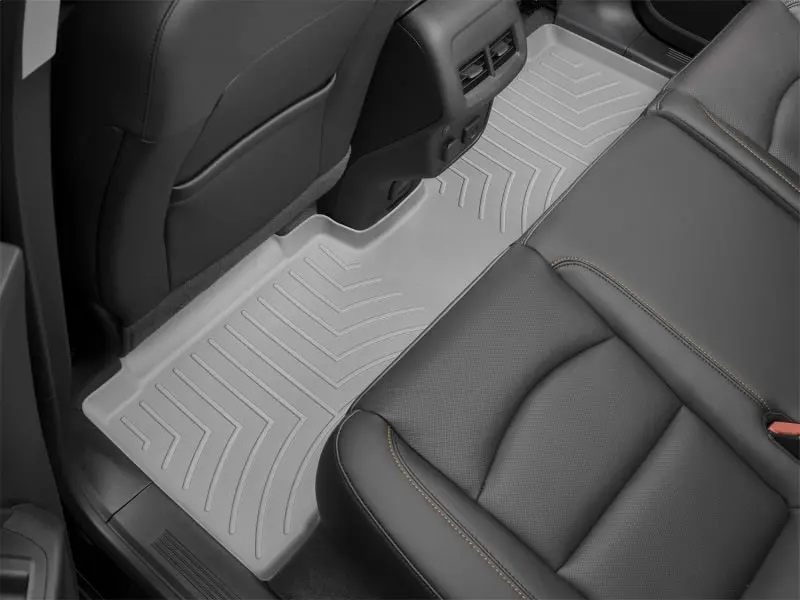 Weathertech Rear Floor Liners For 2016 And Newer Mercedes-Benz Glc-Class – Gray Trim-Compatible 1