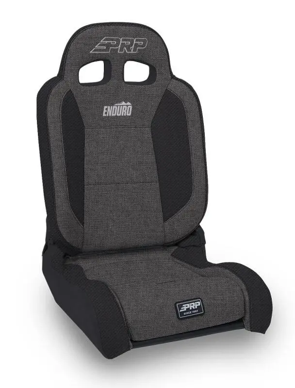 Prp Endurodaily Reclining Suspension Seat - Black/Gray Tweed - Driver 1