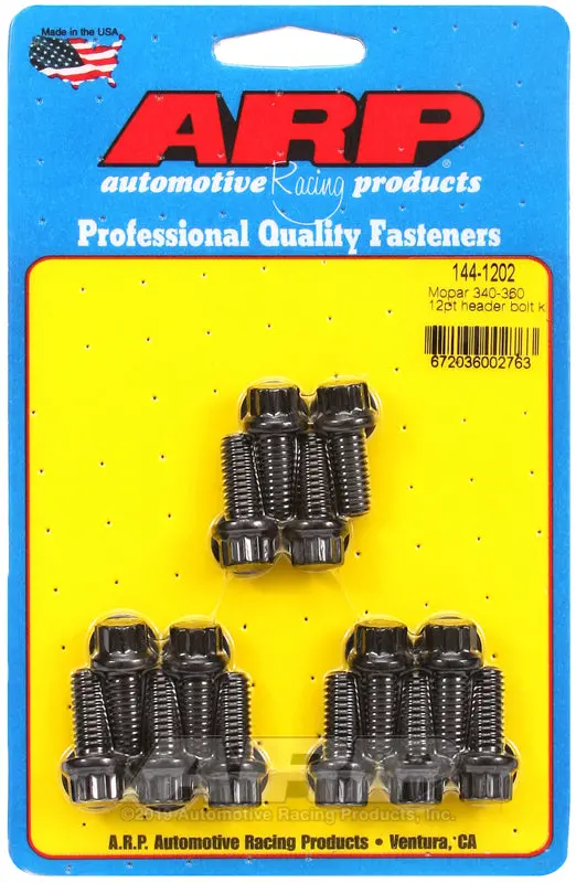 Arp 12-Point Header Bolt Kit For Mopar 340 And 360 Engines 1