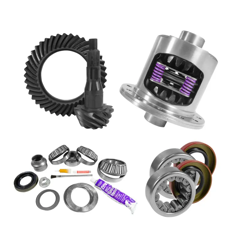 Yukon Positraction Ring & Pinion Install Kit – 9.75-Inch, 3.55 Ratio, 34-Spline For Ford Rear Axles 1