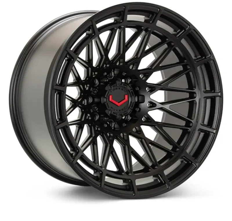 Vossen Lcx-03 Satin Black Forged Wheel – 22X12, 8X170 Bolt Pattern, Et44 Offset, Ultra-Deep Profile 1