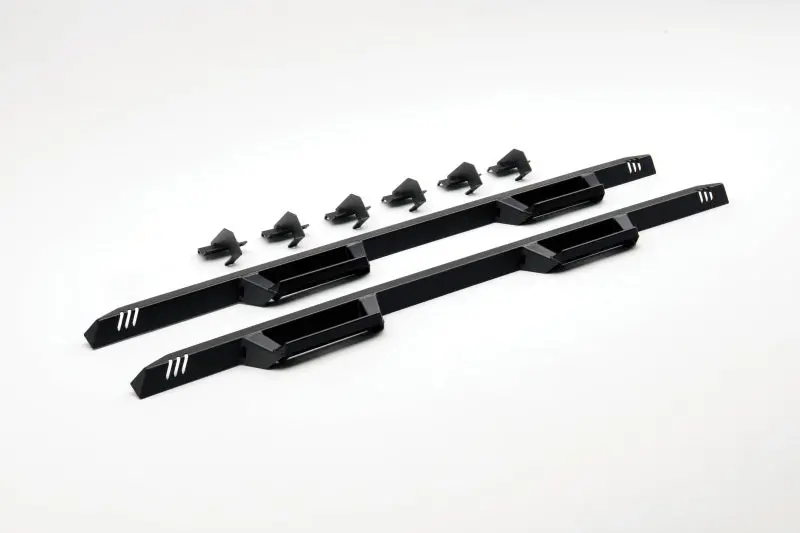 N-Fab Epyx Black Nerf Bars For 2019–2022 Dodge Ram 1500 Quad Cab 1