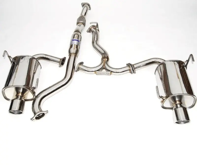 Invidia Q300 Cat-Back Exhaust System For 2014–2016 Subaru Forester Xt – Polished Rolled Tips 1
