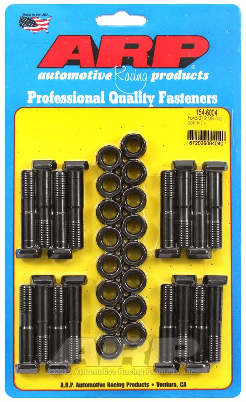 Arp Hex Rod Bolt Kit For Ford 312 V8 – 9/16" Size 1