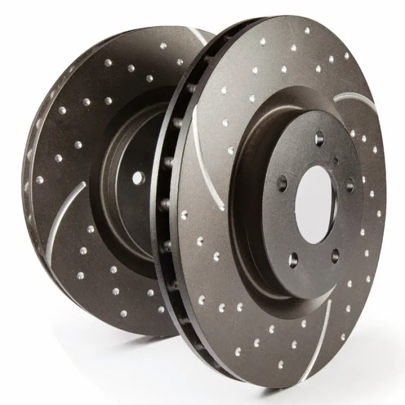 Ebc Gd Sport Rear Brake Rotors – Vented & Drilled Upgrade For 2005–2008 Hyundai Sonata 2.4L 1