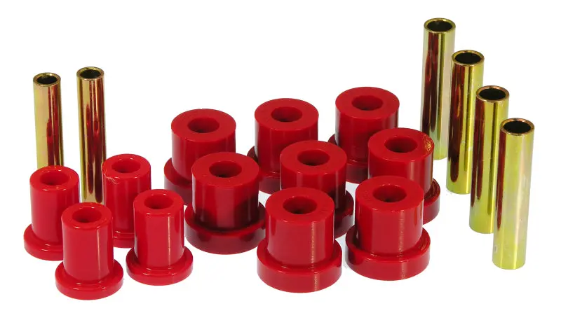 Prothane 88-91 Chevy Blazer/Suburban 4Wd Front Spring Eye Bushings - Red 1