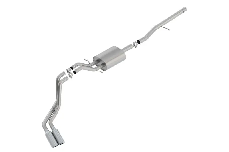 Borla Atak Cat-Back Exhaust System For 2014–2018 Silverado/Sierra 1500 – 5.3L V8, Dual Or Single Exit Options 1