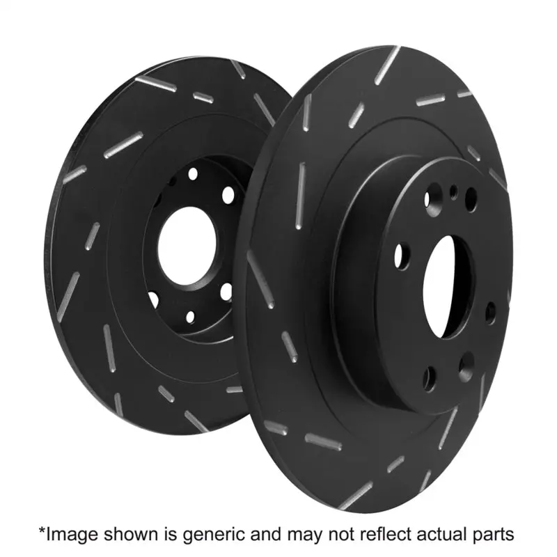 Ebc 2006-2011 Cadillac Dts 4.6L Hd Usr Slotted Rear Rotors 2