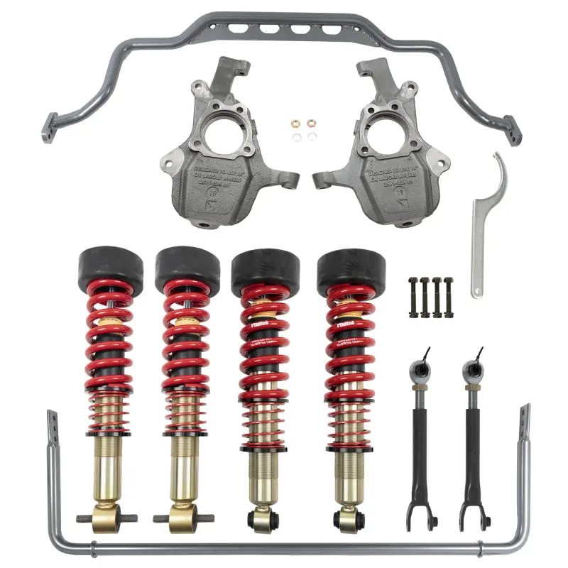 Belltech Adjustable Front Coilovers & Anti-Sway Bar Kit For 2021+ Gm Suvs – Short-Wheelbase Models Only 1