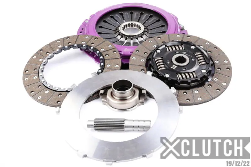 Xclutch Mitsubishi 9In Twin Sprung Organic Multi-Disc Service Pack 1