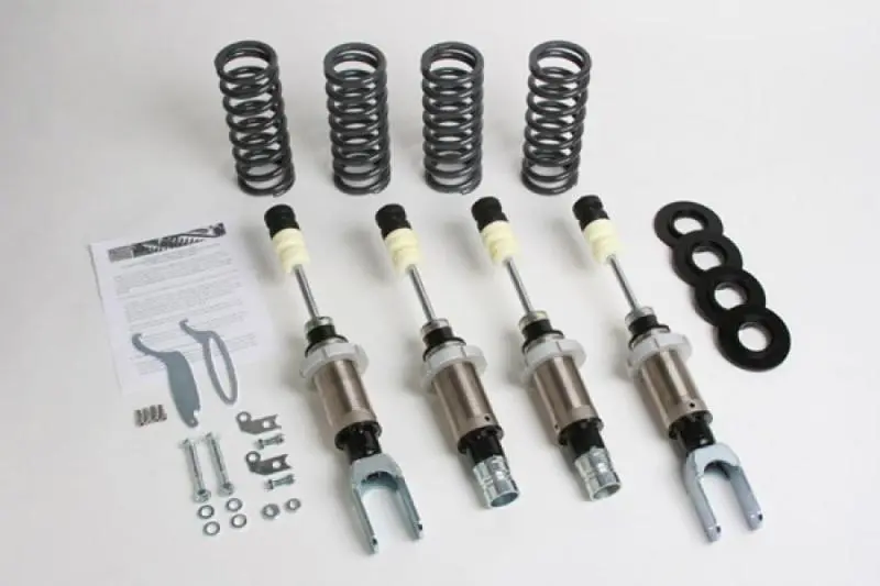 Progress Tech Coil-Over Suspension System For 1989–1991 Honda Civic, Crx, And Si (Front & Rear: 550 Lb/In, Factory Top Hat Required) 1