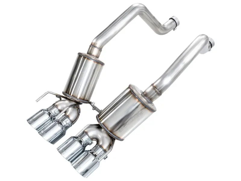 Awe Tuning Touring Edition Axle-Back Exhaust For C6 Corvette Z06/Zr1 – Chrome-Silver Tips 1