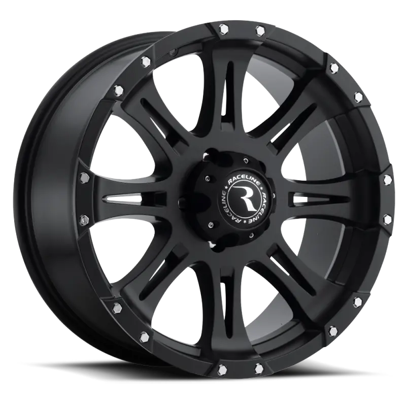 Raceline 981 Raptor Alloy Wheel – 16X8", 6X139.7, Zero Offset, 106.1Mm Bore, Satin Black 1