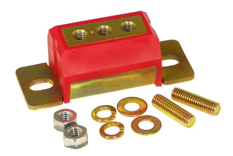 Prothane Red Transmission Mount For Jeep – Compatible With 1-Bolt Or 2-Bolt Configurations 1