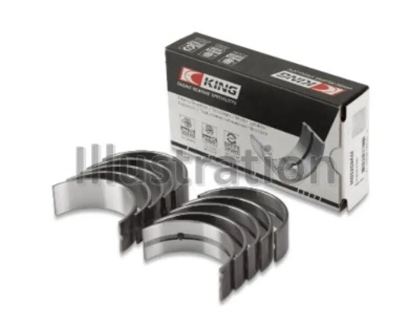 King Engine Bearings Main Bearing Set For Honda L13A4/L15A Engines (+0.50Mm Oversize) 2