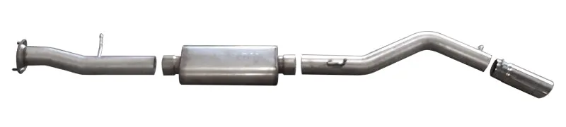 Gibson Stainless Steel Cat-Back Exhaust System For 2008–2009 Hummer H2 6.2L 1