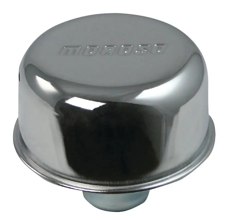 Moroso Chrome One-Piece Push-In Valve Cover Breather – Pcv-Compatible Street Use 1