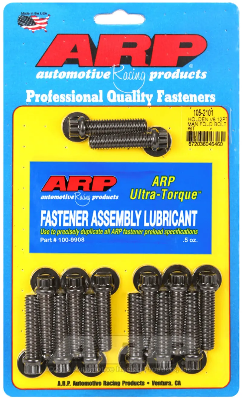 Arp 12-Point Exhaust Manifold Bolt Kit – Engineered For Holden V8 Applications 1
