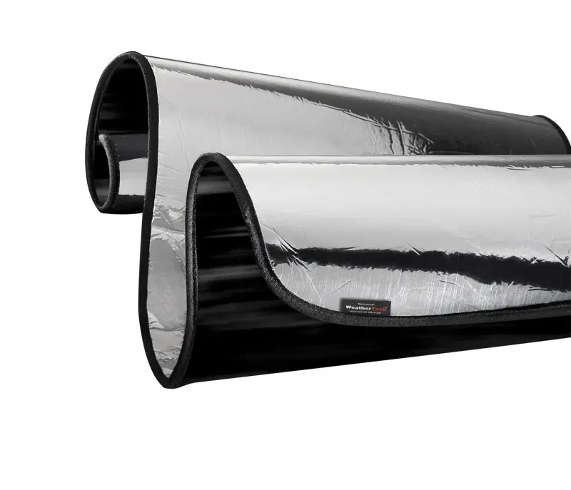 Weathertech Sunshade For 2025 Mini Countryman – Silver And Black Foldable Design 1