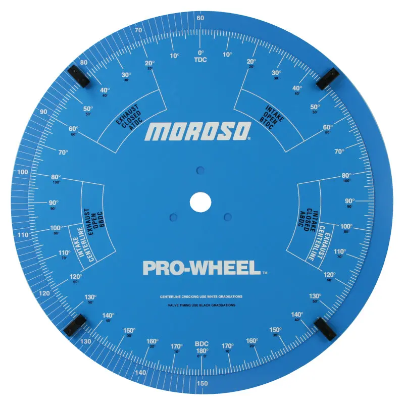 Moroso Dual-Scale Degree Wheel For Precision Ignition Timing Adjustment 1